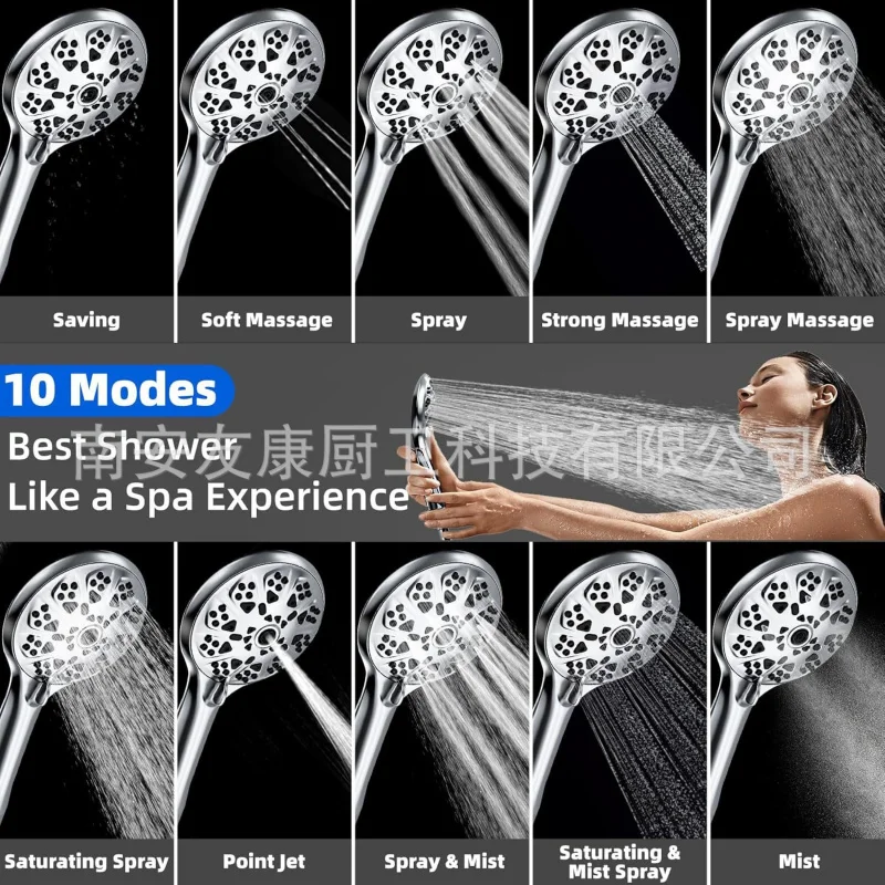 Трансграничный американский душевой костюм гальваническая насадка для душа из