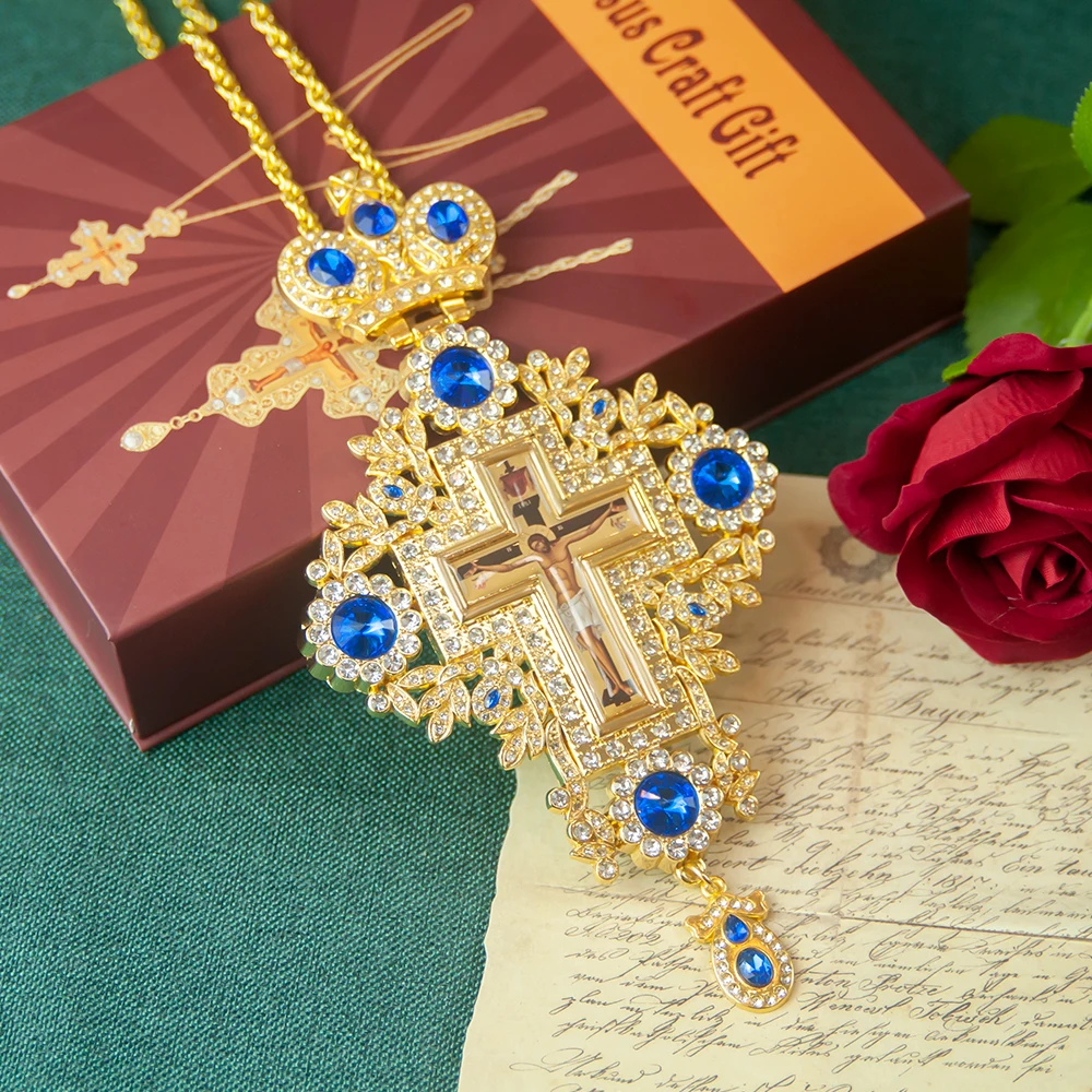 

Металлический православный настенный крест