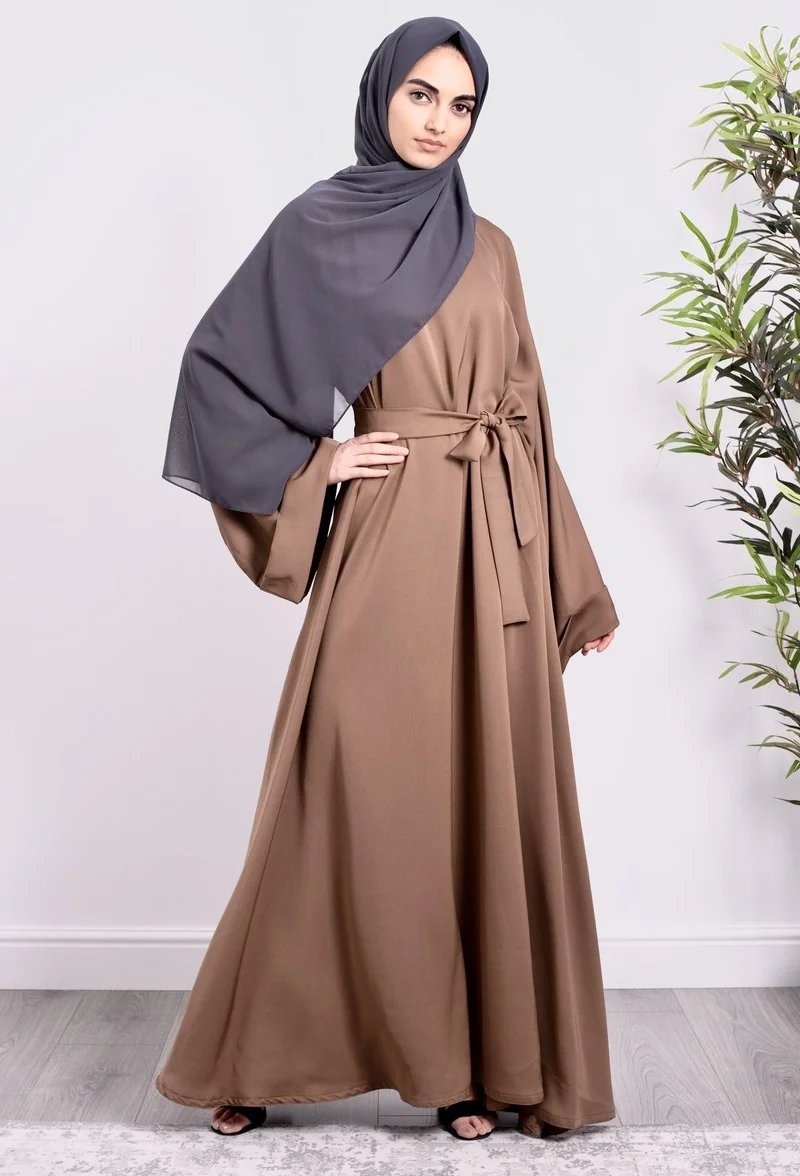 New Elegant Muslim Dress Abaya Dubai for Women Caftan Marocain Kaftan Islam Eid Mubarak Ramadan Robe Dress Abaya Turkey Clothing