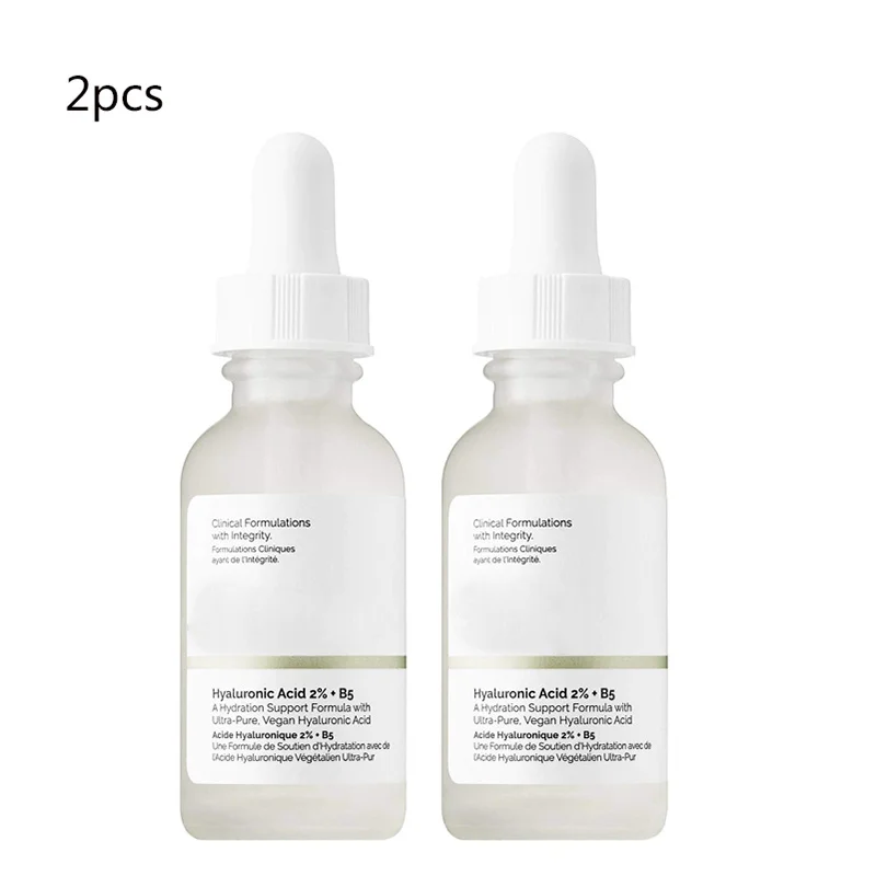 

2pcs Hyaluronic Acid 2% + B5 Moisturizing Serum Original Product Skin Care Product Long-lasting Deep Moisturizing 30ml
