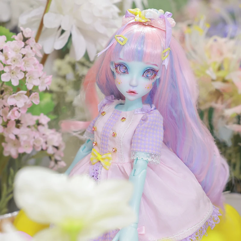 Цена Миндаль BJD кукла 1/4 Shuga Фея Смола 38,5 см художника ручная работа лицо вверх мятный цвет кожи полный набор кукол