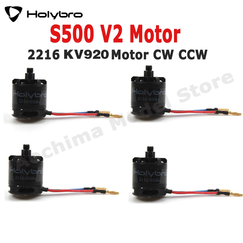 

HolyBro 2216 KV920 Brushless Motor CW CCW Replacement for S500 V2 KIT X500 KIT Multirotor DIY Parts