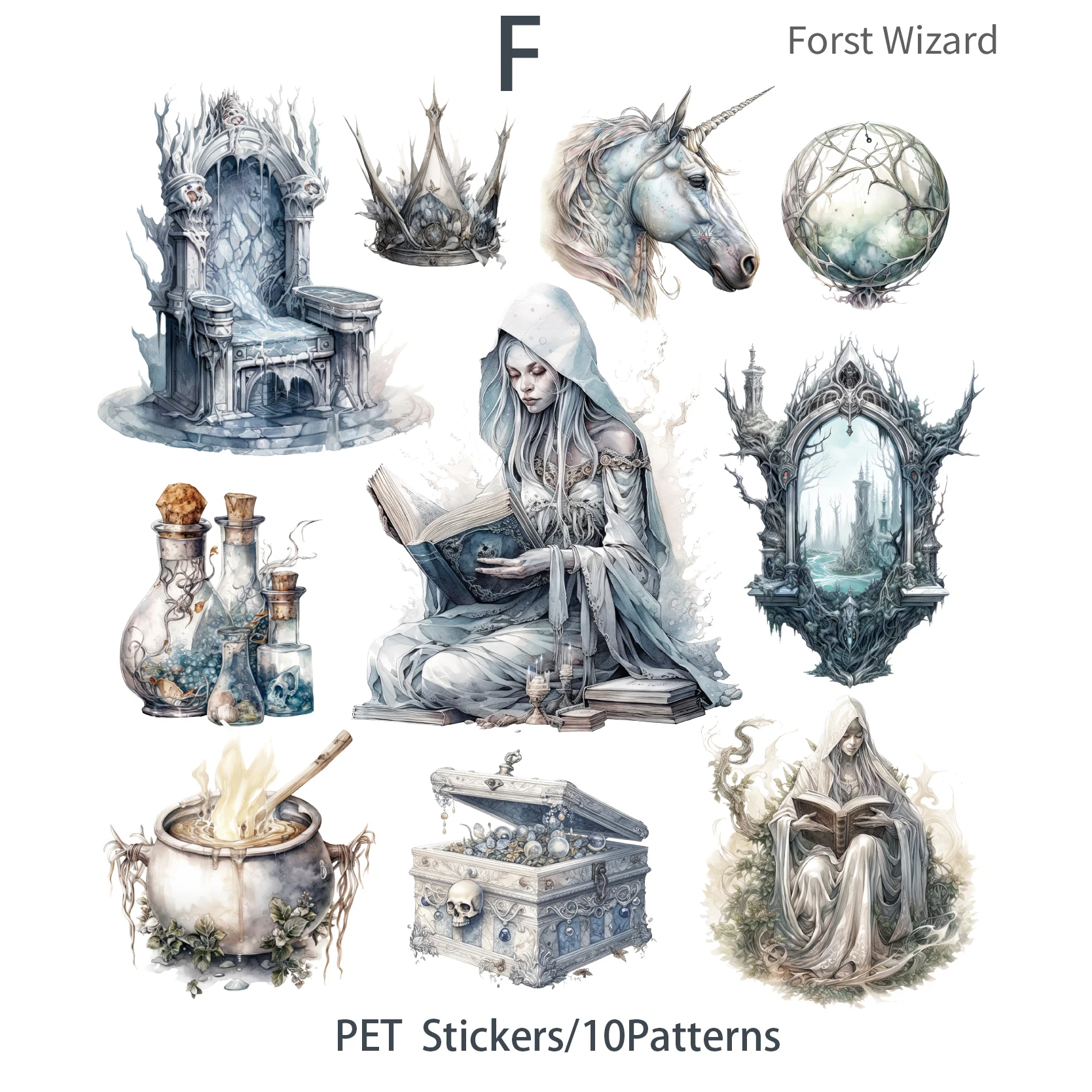 

Набор наклеек-коллажей Journamm для скрапбукинга