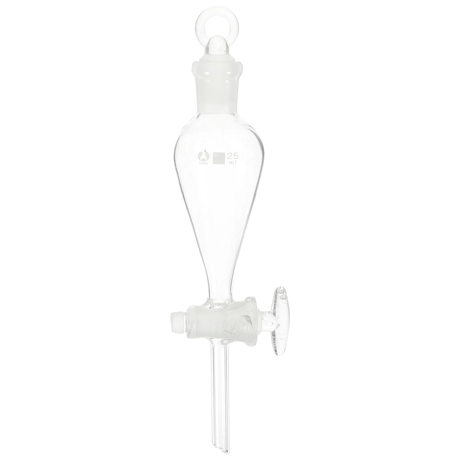 

Separating Funnel Pear-Shaped Glass Separation Chemistry Distiller Separatory Scientific Seperatory