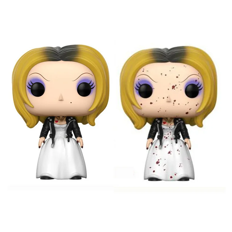 

Невеста Чаки Тиффани лимитированная кровь Ver. Виниловая кукла Фигурки игрушки 10 см