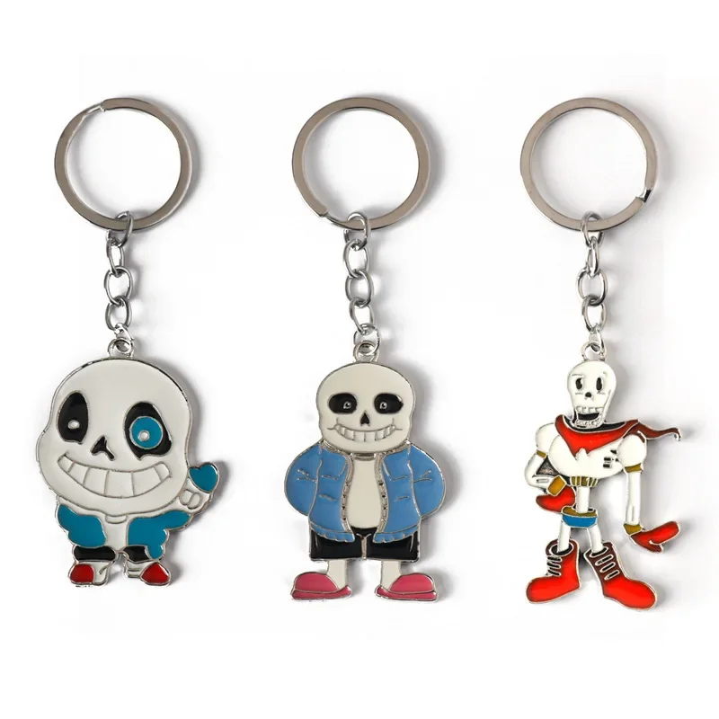 Брелок Undertale Sans Flowey Papyrus Asriel аксессуары для косплея игровой брелок кулон значок с