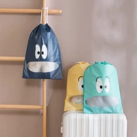 1pc waterproofing cartoon travel shoes storage bags baby clothing kids toys organizer drawstring cosmetic pouch beach bags