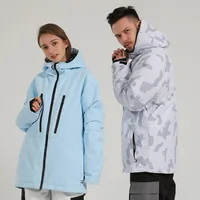 2022 New Top Ski Jackets Women Men Outdoor Sports Mountain Snowboard Jackets Windproof Waterproof Ski Suits Winter Clothing Coat