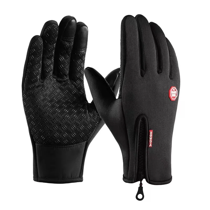 

Unisex Winter Thermal Warm Cycling Bicycle Touch Screen Gloves Outdoor Camping Motorcycle Gloves Waterproof Warm Full Finger