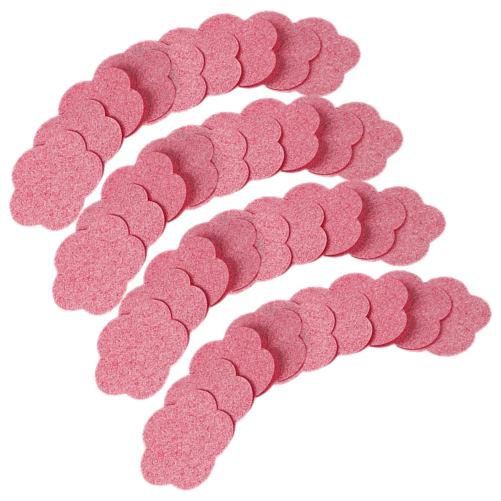 

50 Pcs Sponges Washing Face Flower Shape Facial Cleansing Makeup Removing Wood Pulp