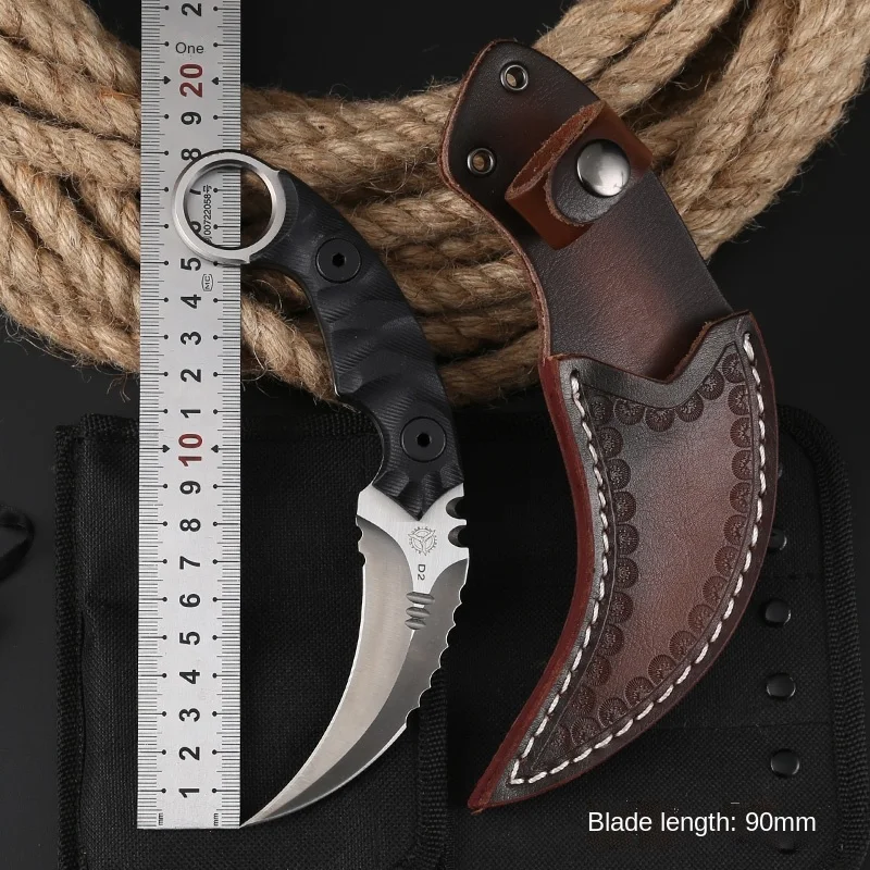 

New Product Special BattleD2Claw Knife Self-Defense Saber Field Survival Special Forces High Hardness Scorpion Eagle Claw Knife