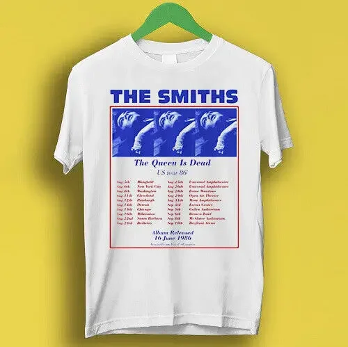 Винтажная Подарочная футболка The Smiths Us Tour 86 Queen Is Dead в стиле панк-рок