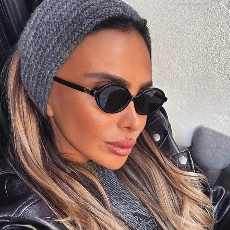 Круглые Солнцезащитные очки dyymj для женщин и маленькая оправа роскошные