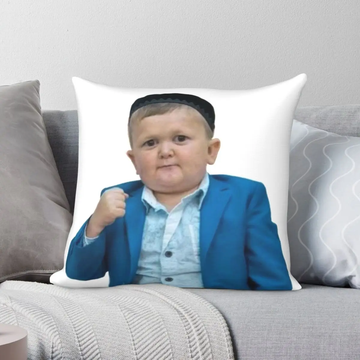 

Рождественская Подушка Hasbulla, чехол из полиэстера, льна, бархата, с принтом, на молнии, декоративная подушка, чехол, Автомобильная подушка, чехол