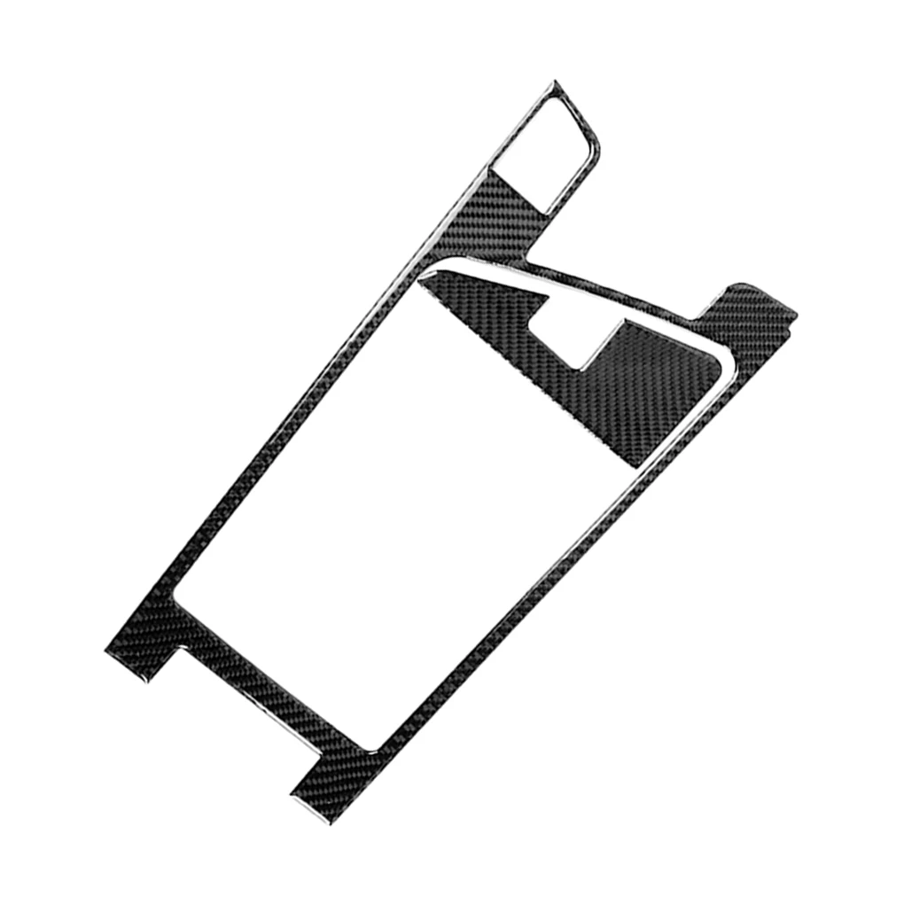 

2pcs/set Armrest Storage Box Cover Trim Interior Carbon Fiber Sticker Replacement For Alfa Romeo Giulia 2017-2019
