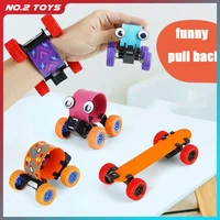 childrens diecast pull back stunt car toy boys watch car resistant to falling and rolling back off road vehicle gifts for boys