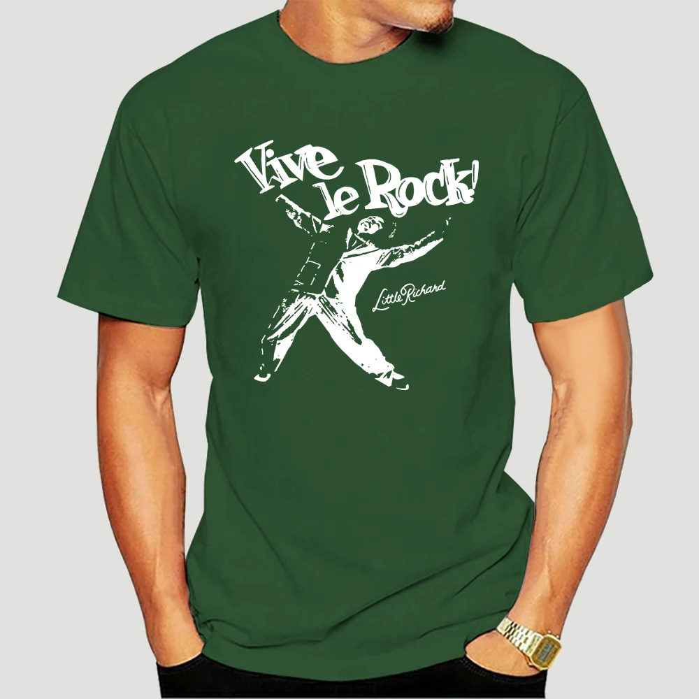 Классическая футболка в стиле панк новые смешные футболки унисекс Vive Le Rock