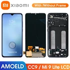 Super Amoled экран дисплея для Xiaomi Mi CC9 ЖК-дисплей + сенсорный экран дигитайзер Замена для Xiaomi Mi 9 Lite  Mi9 Lite