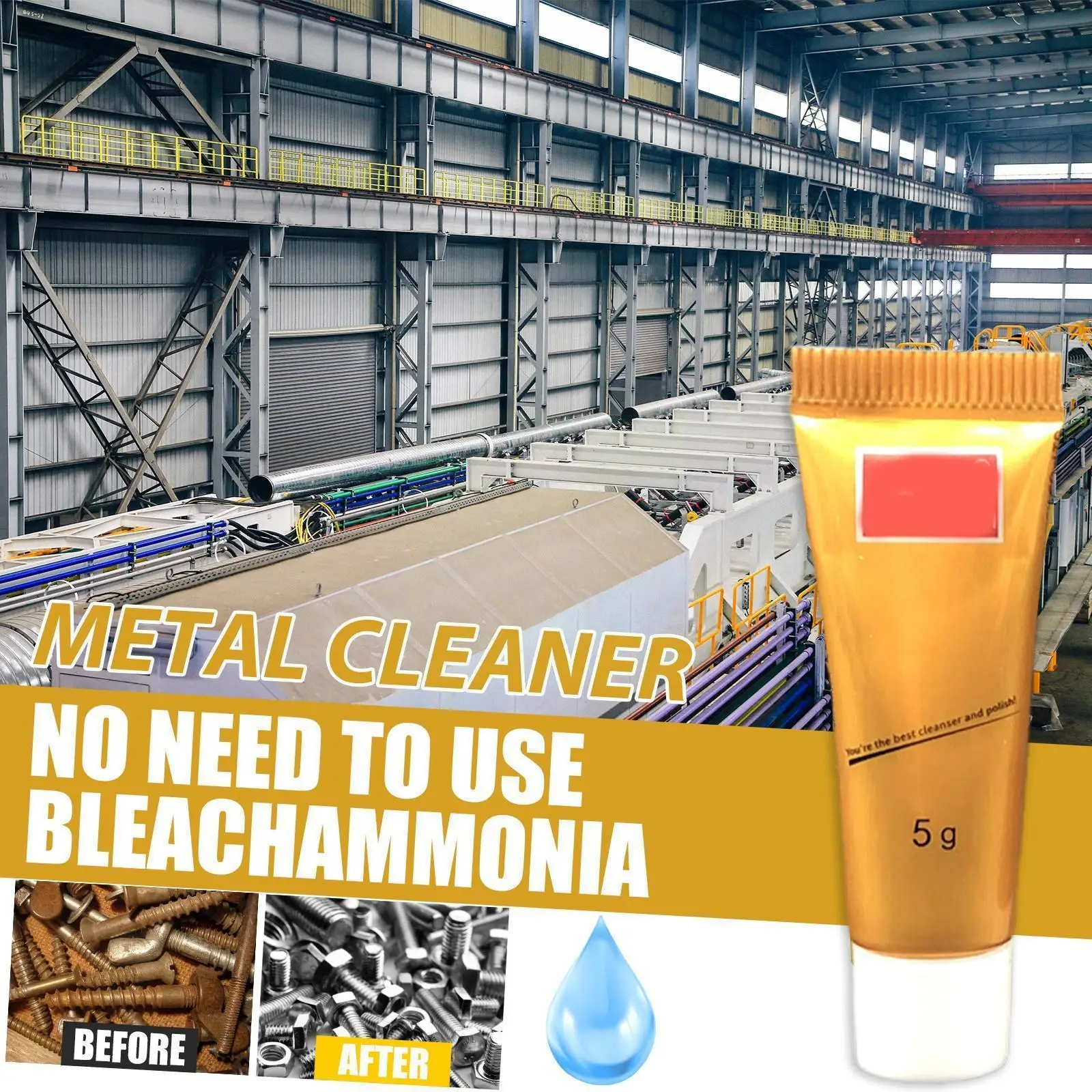 

Ultimate Metal Polishing Cream Knife Machine Polishing Remover Wax Mirror Polishing Paste Rust Watch Steel Cerami Q5v7