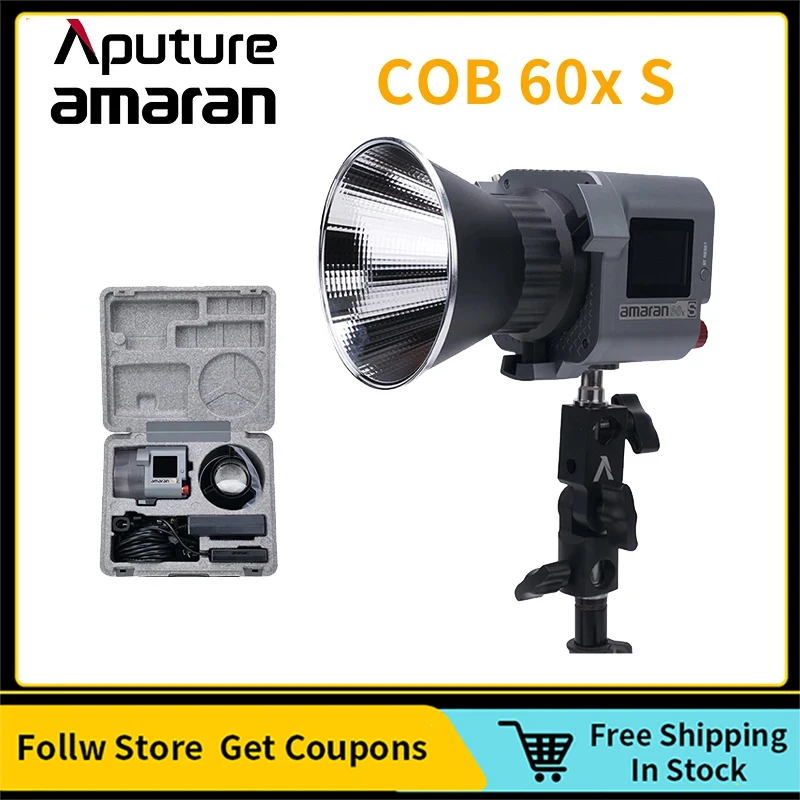 Aputure Amaran COB 60x S 60D Series Двухцветное светодиодное освещение для видеосъемки