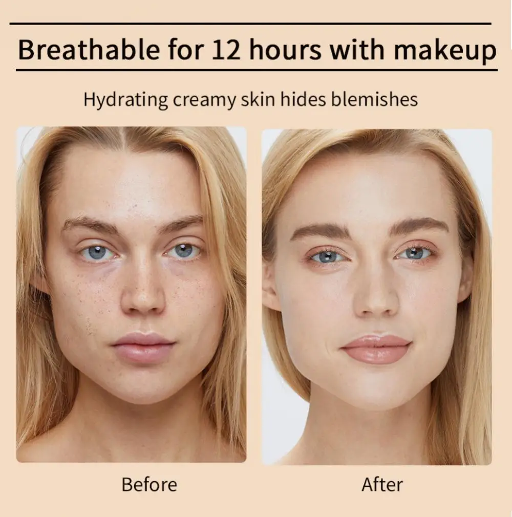 

Liquid Foundation Concealer And Brightening Long-lasting Makeup Waterproof And Sweat-proof No Take Off Make Up Foundation