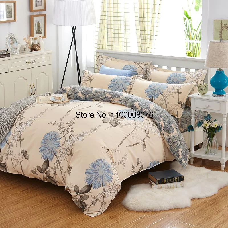 

Home Textiles Bedding Set Bedclothes include Duvet Cover Bed Sheet Pillowcase Comforter Bedding Sets Bed Linen