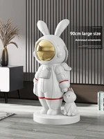 home decor large astronaut living room floor decoration accessories figurines for interior frp animal ornament statues sculpture