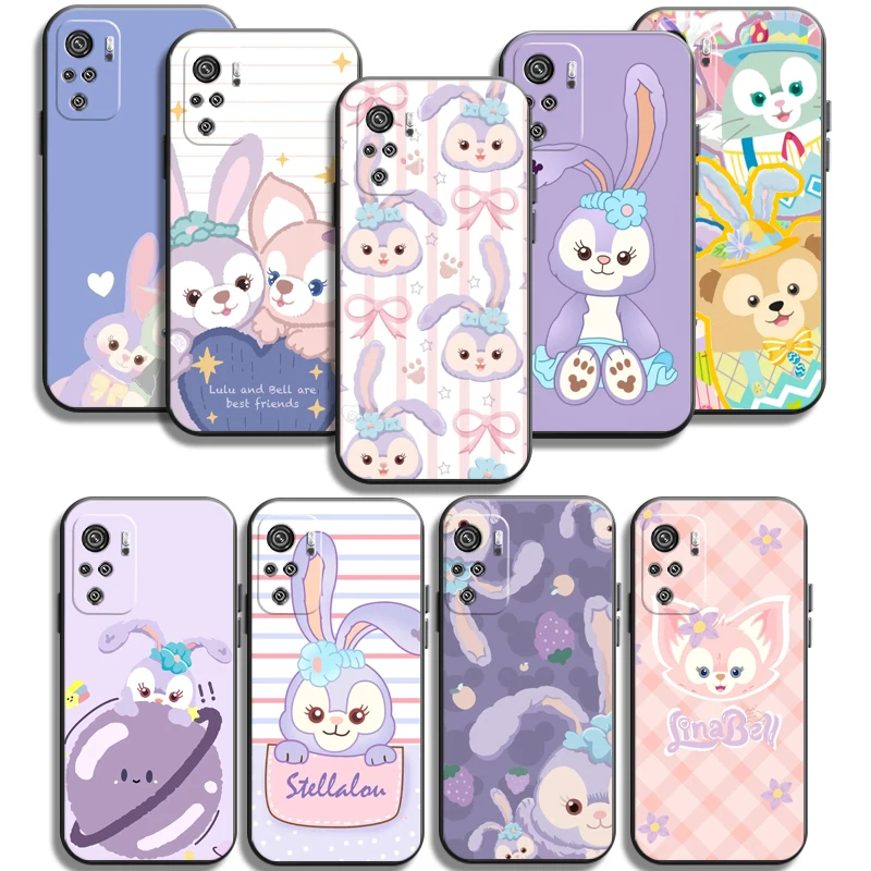 

Disney StellaLou Phone Cases For Xiaomi POCO F3 GT X3 GT M3 Pro X3 NFC Redmi Note 9 10 Pro 5G Cases Back Cover Funda Carcasa
