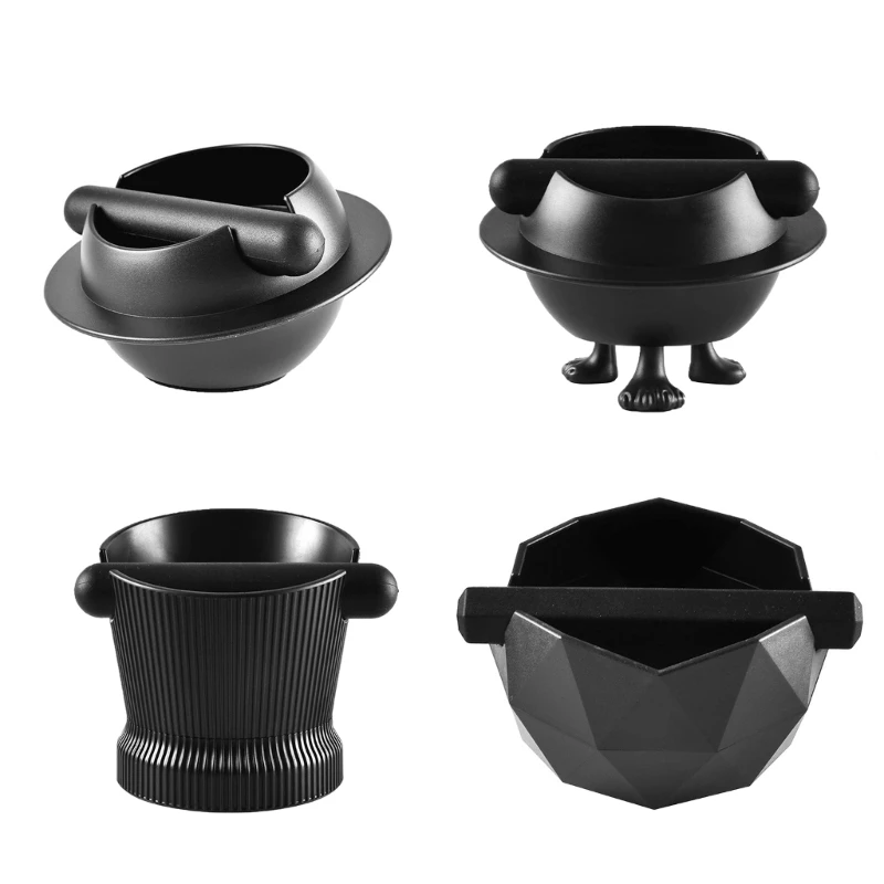 

Unique Coffee Box Anti-slip Espresso Dump Bin Grind Waste Bin Espresso Boxes for Baristas Coffee Grind