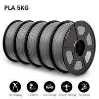 PLA Filament For 3D Printer Filament PLA 1KG 5 Rolls/Set 1.75MM 10 Times Toughness Fast Shipping PLA ABS PETG WOOD