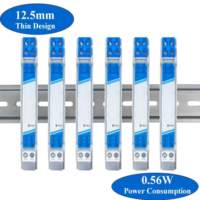 Изолятор сигнала постоянного тока 0 10 в 4 20 мА 0.1% точность 24 В Аналоговый