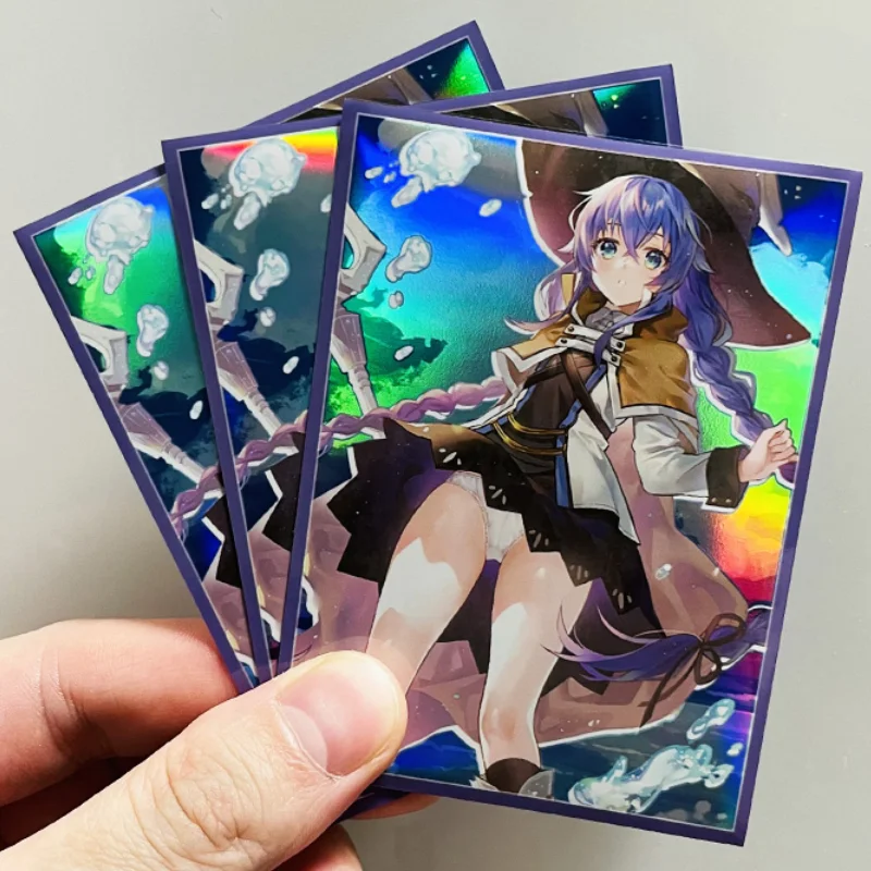 60 шт./компл. ACG карты рукав Mushoku Tensei Roxy аниме игровые персонажи лазерная версия