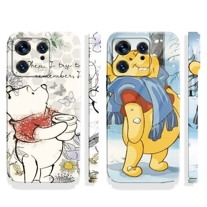 

Winnie Pooh Cartoon For Xiaomi Mi 13 12 12S 12T 11 11i 10T 10 9 Ultra Pro Lite 5G Feilin Film Phone Case Hard Cover
