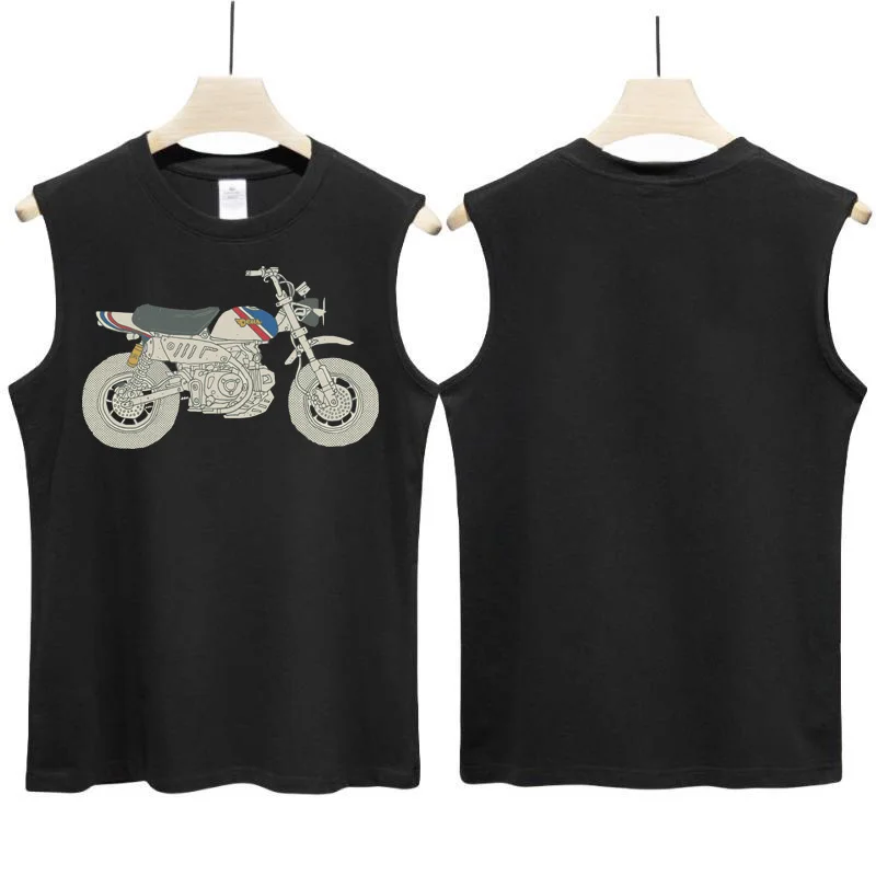 y2k мужской повседневный удобный жилет летний для фитнеса и бодибилдинга с