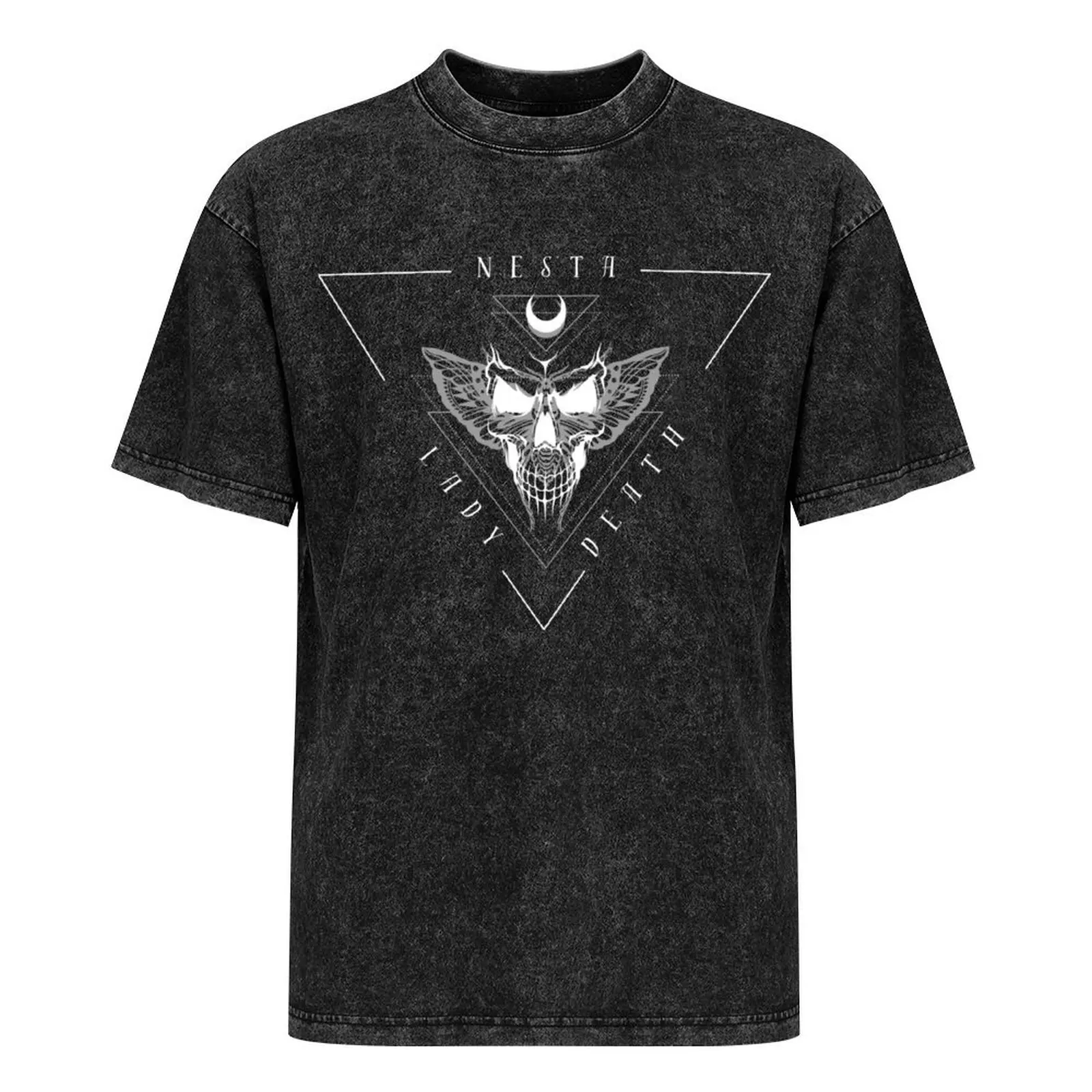 Джи Archeron Леди Смерть моть череп ACOSF футболка мужская одежда больших размеров