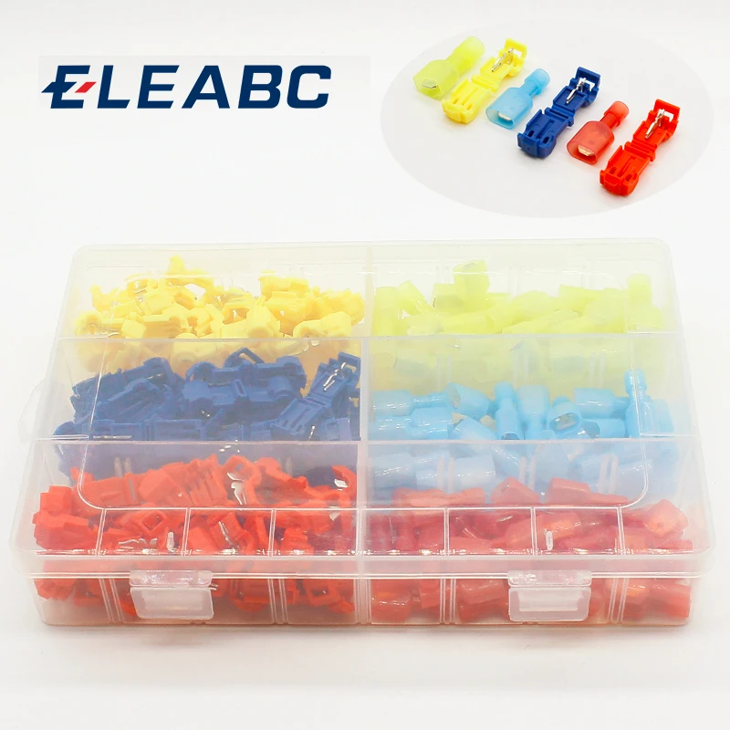 180 шт. 90 пар шотландский замок быстроразъемные соединители для проводов обжимные клеммы для электрического автомобиля аудио