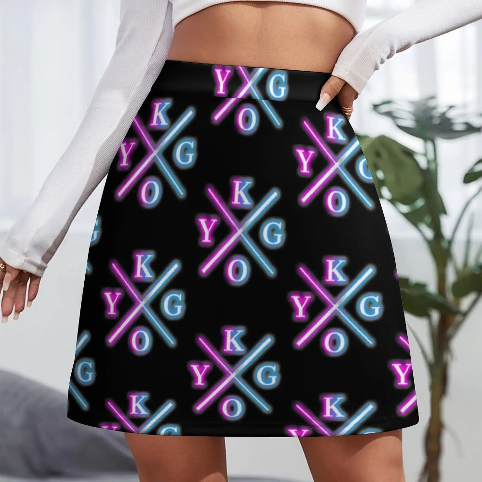 Мини-юбка kygo on neon женская одежда для гольфа летние наряды женщин мини-юбка
