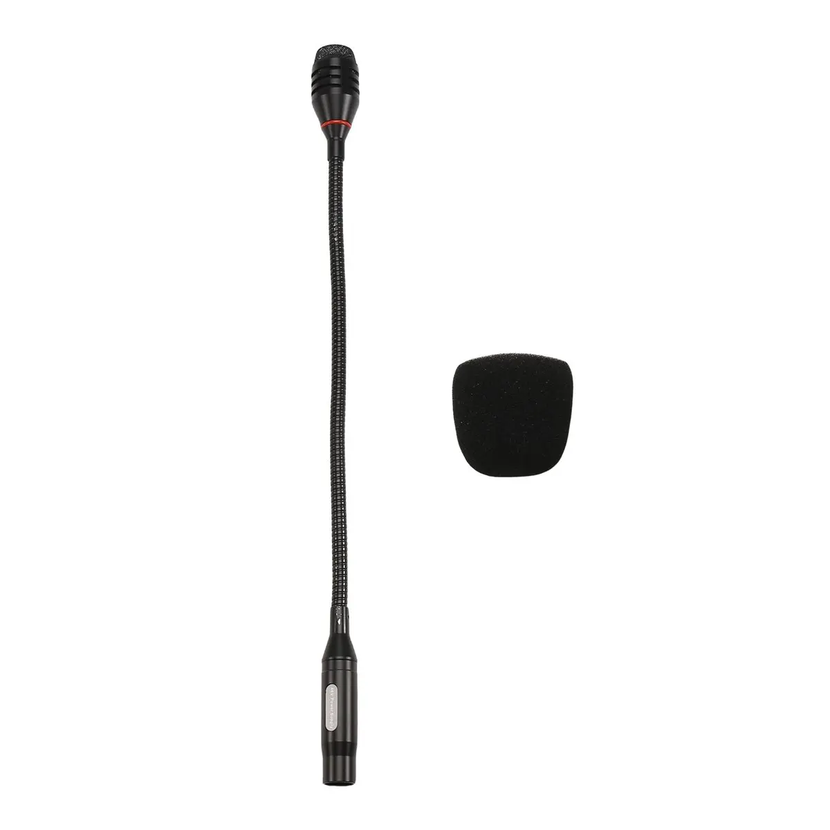 Фото Профессиональный динамический микрофон DTC6 DJ Mic с 3-контактным разъемом (папа), 48В, на гибкой стойке, с подсветкой, для сценических выступлений и конференц-залов №4
