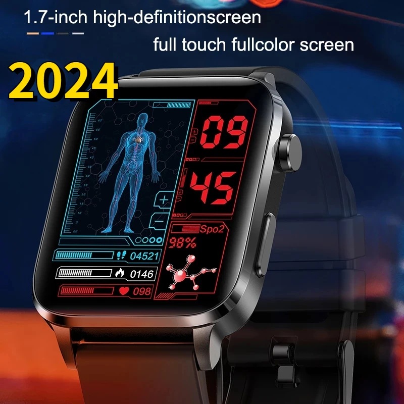 

Smart Watch Men Laser Assisted Therapy Three High Blood Pressure Monitoring IP68 Waterproof Smartwatch For Andriod IOS