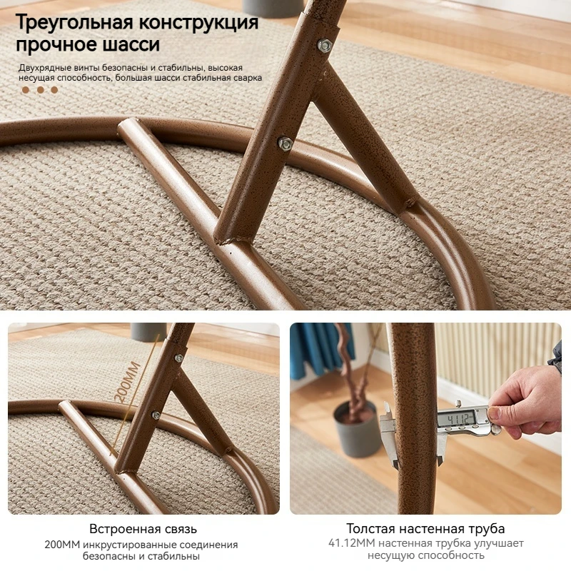 Негабаритные уличные подвесные плетеные качели садовая мебель чехол для патио