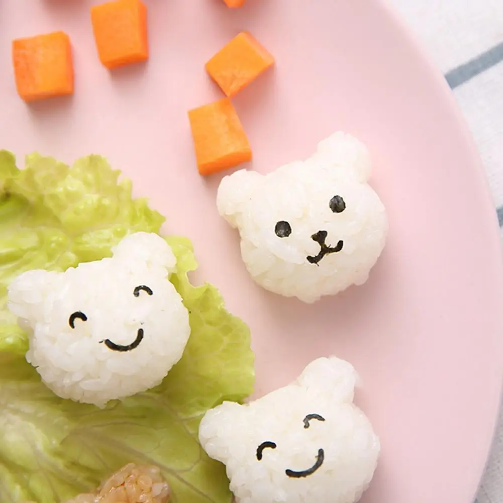 

Rice Mold Mini Sushi Mold Plastic DIY Great Japanese Boxed Meal Rice Mold