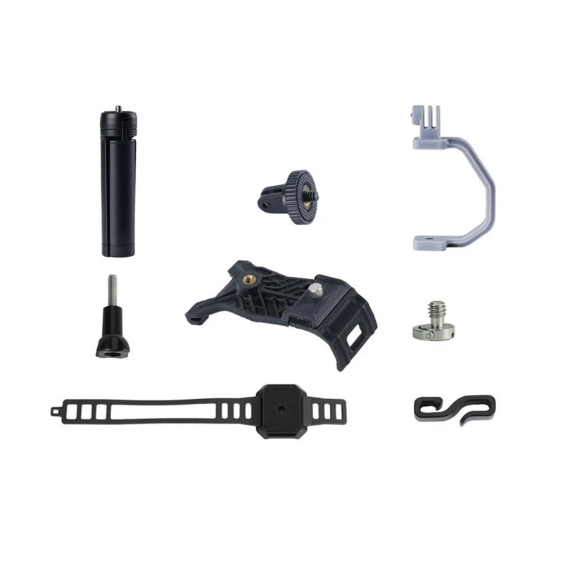 

for dji Mini 2 Mini 3 Pro Drone Handheld Gimbal Camera Shotting Holder Stabilizer Mount Bracket Tripod Remote Control Clip