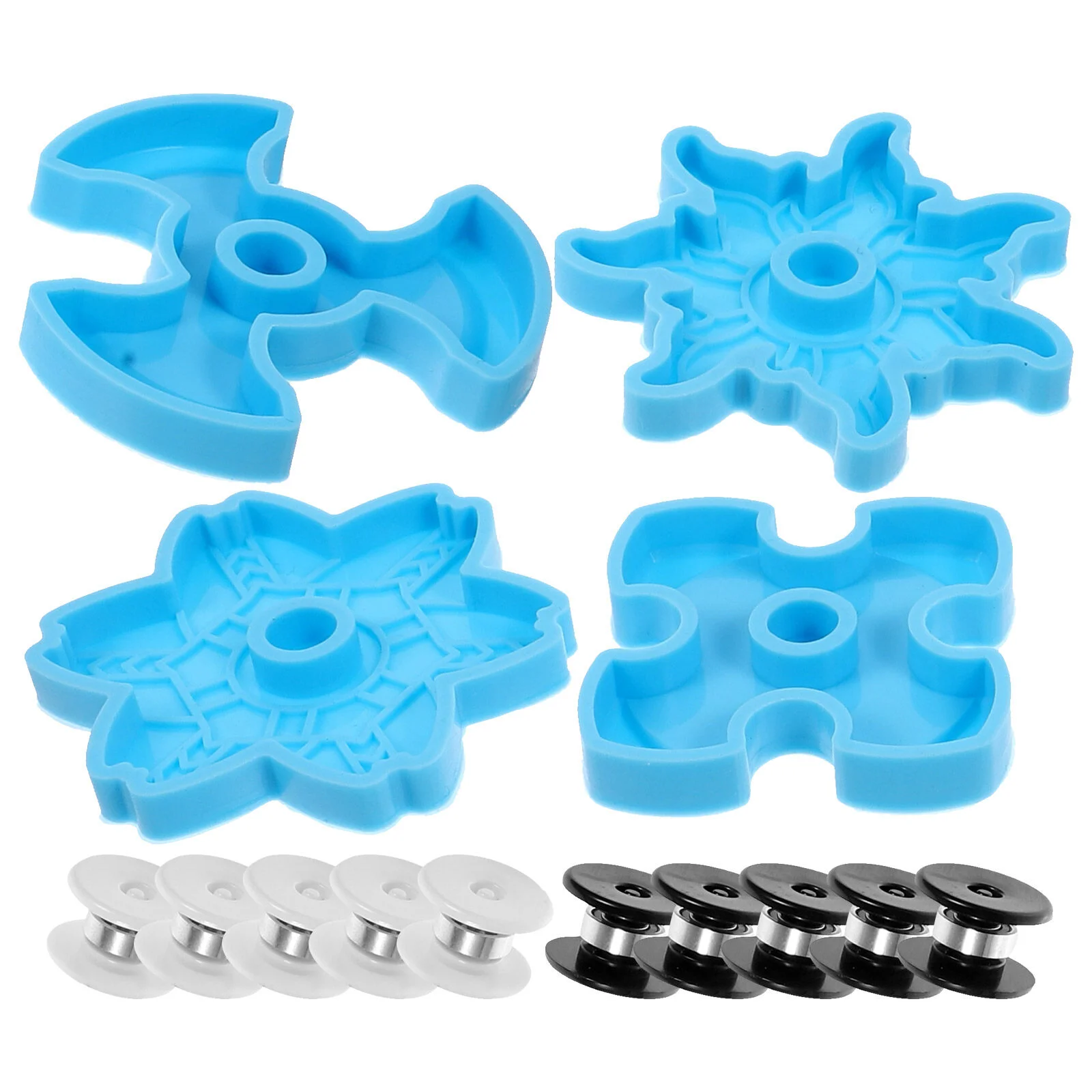 Finger Gyro Molds Lightweight Flexible Silicone Para Gelatinas Portable Silica DIY Creative Making