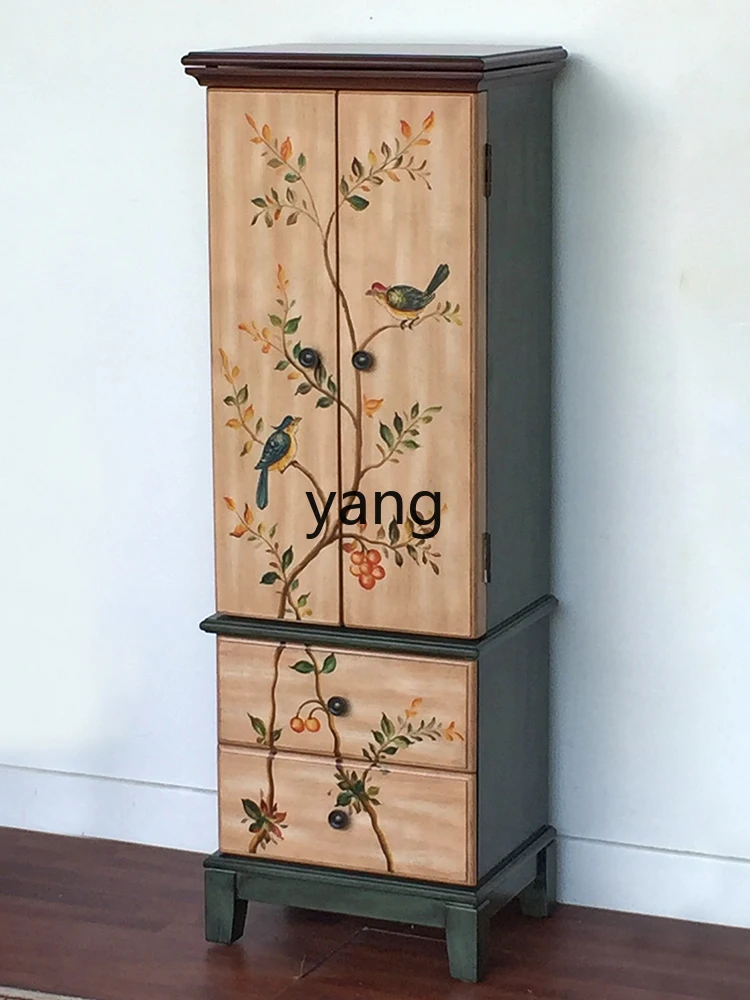 Yjq Средиземноморский окрашенный Ретро органайзер для хранения в маленькой