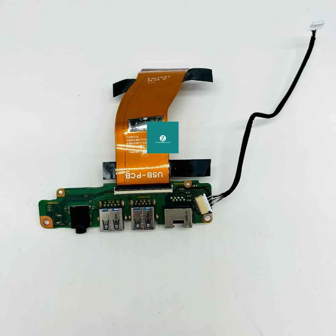 

Genuine FOR Toshiba Tecra Z40-A Laptop Audio Jack Ethernet USB Board A3672A FAMXUS2 E89382