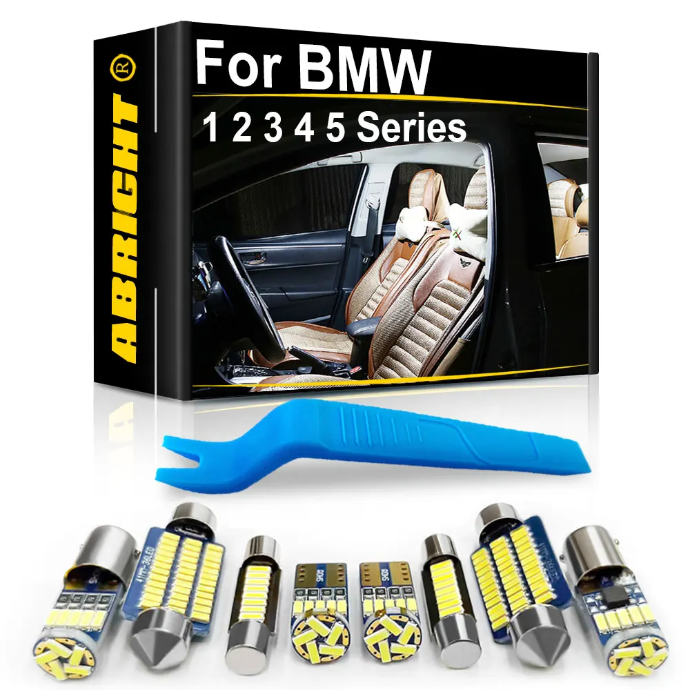

Car LED Interior Light Kit For BMW 1 2 3 4 5 Series E87 E81 F20 E46 E90 E91 E92 E93 E39 E60 E61 F10 F11 F22 E38 E65 E66 ABRIGHT