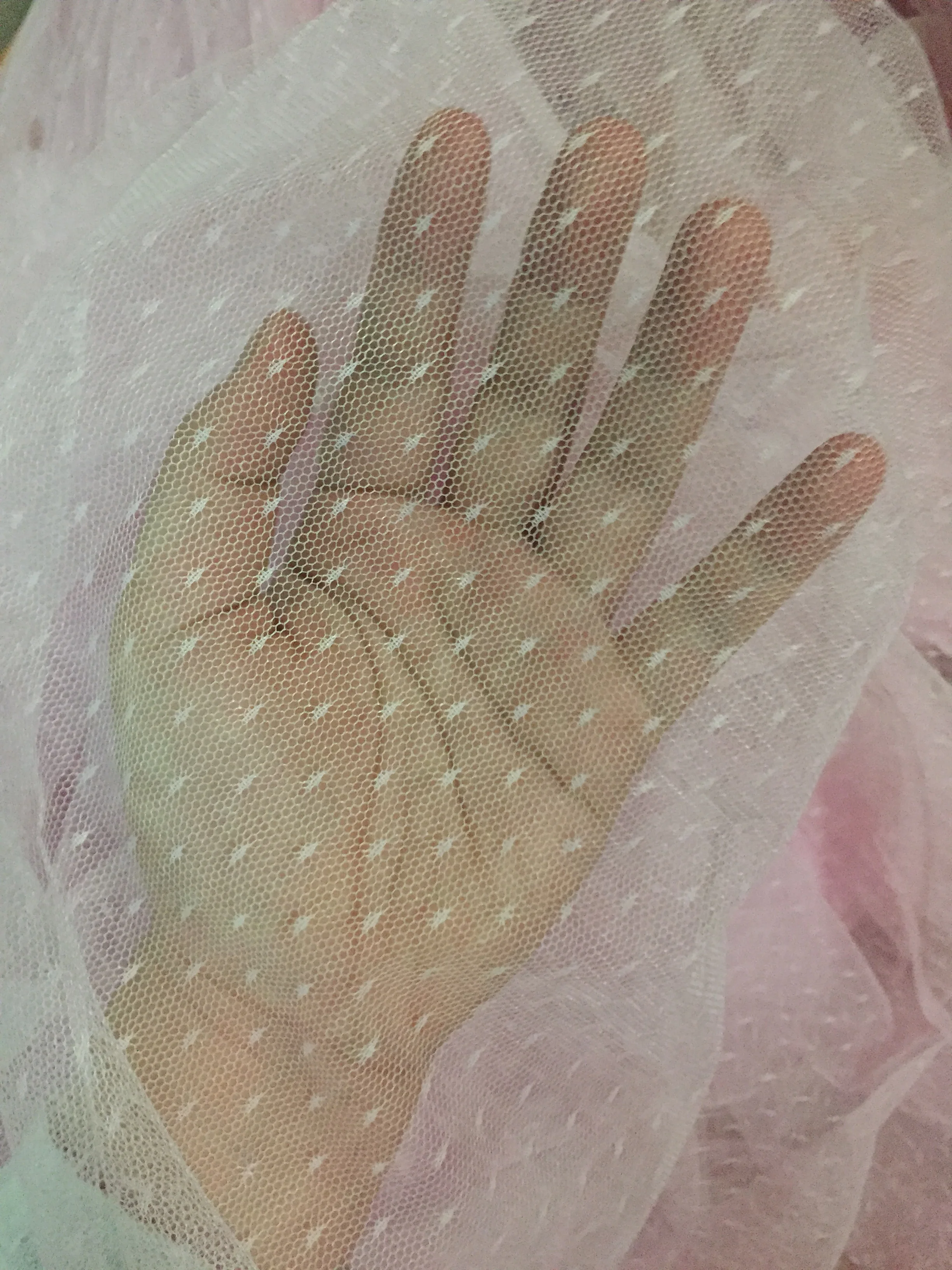 Шалфей зеленая розовая красная винная сетчатая ткань в горошек ширина 160 см