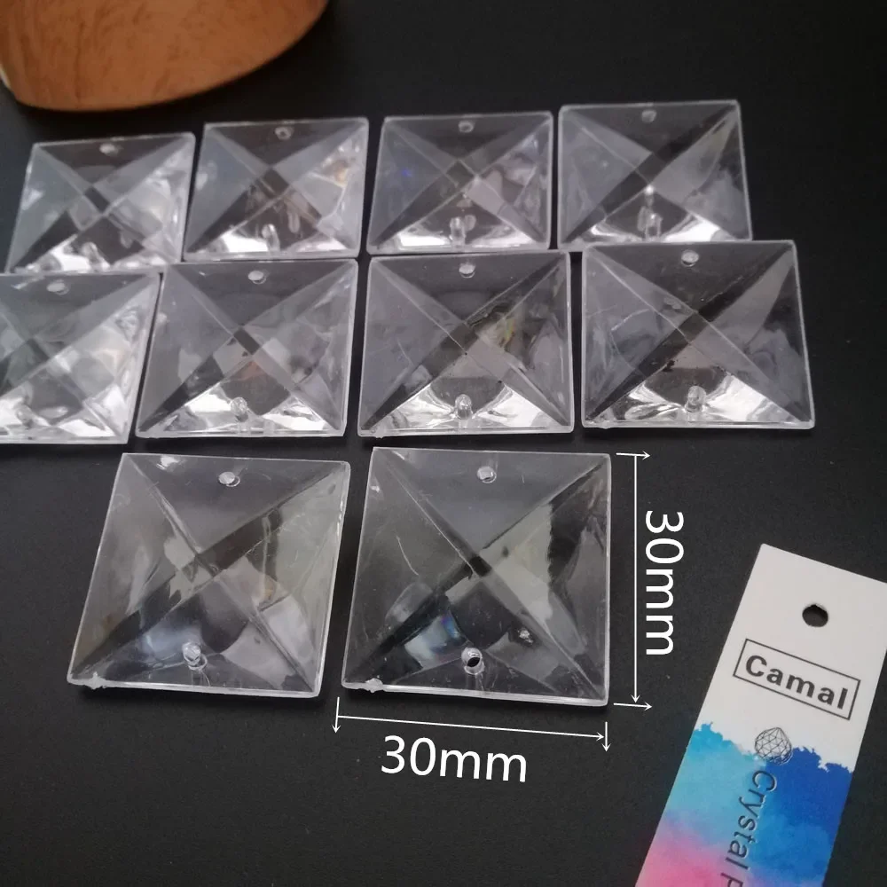 

Прозрачные акриловые бусины Camal 30 мм 20 шт.