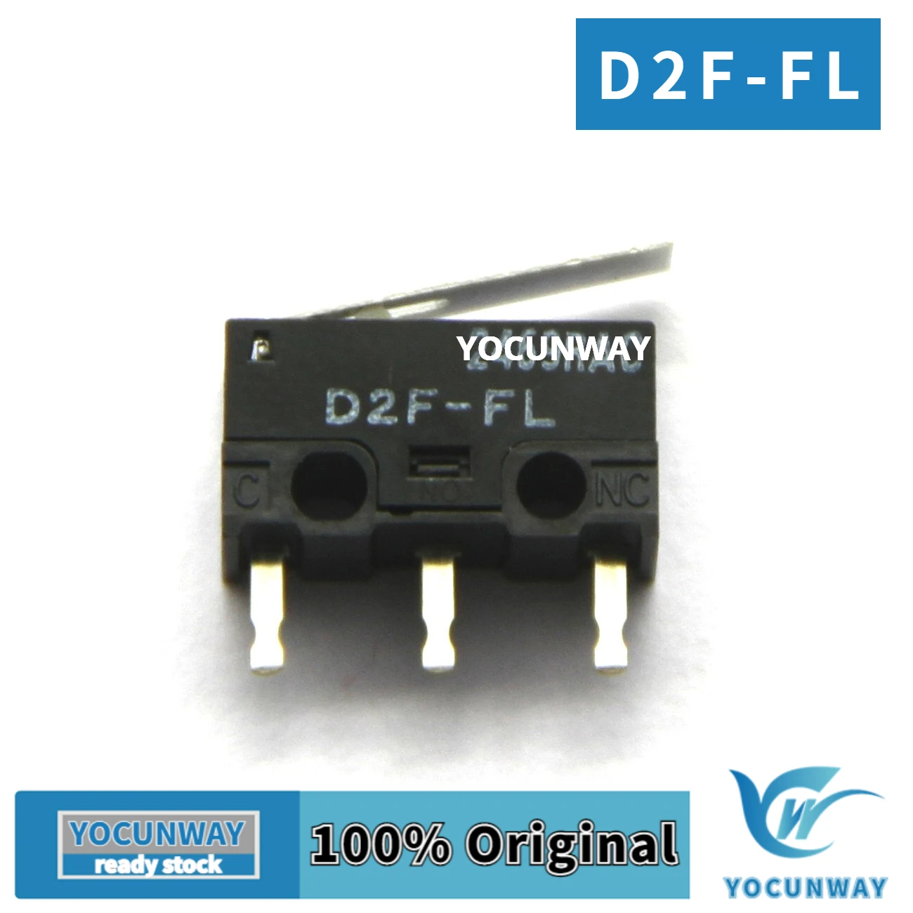 Фото D2F-FL новый оригинальный микропереключатель мыши Ouble Dragon Япония серая точка концевой переключатель №3