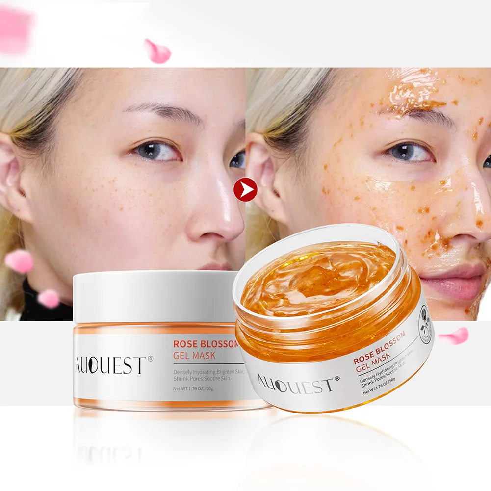 

1 шт., увлажняющая маска для лица, с цветком розы